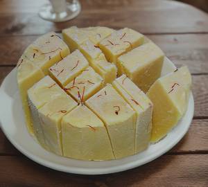 Real Kesar Kulfi Roll