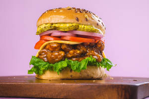 The Messy Jessy (Bbq Chicken Burger)