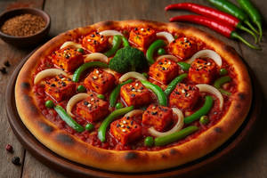 Spicy Paneer Pizza                                                