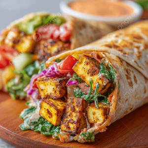 Bbq Paneer Tikka Wrap