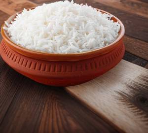 Plain steamed rice