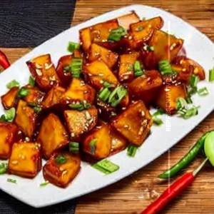 Chilli garlic patato