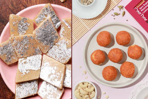 Sugar Free Kaju Katli + Motichoor Laddu Combo