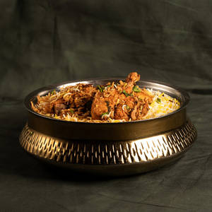 Zafrani Chicken Dum Biryani Family
