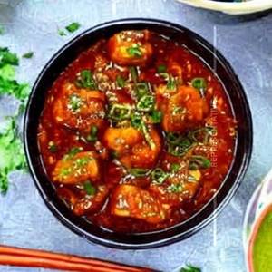 Veg manchurian  [gravy]