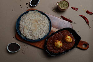 Kallappam- Egg Roast Combo