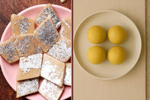 Sugar Free Kaju Katli + Besan Laddu Combo