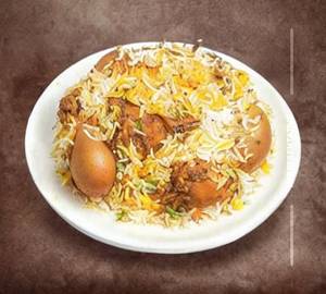 Chicken egg biryani