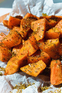 Potato Wedges - Garlic Herb