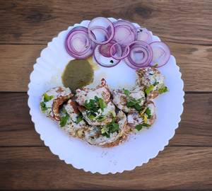 Chicken malai momos [8 pieces]