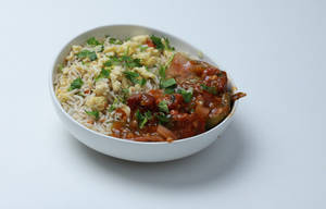 Egg Fried Rice- Chilly Chicken Combo