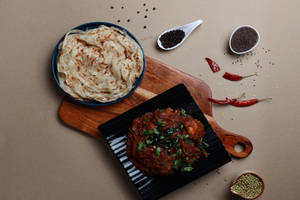 Kerala Paratha - Malabar Chicken Roast Combo