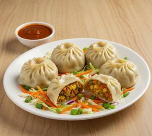 Veg Momos Steamed