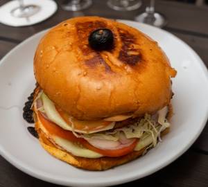 Veg Crispy Aloo Tikki Burger