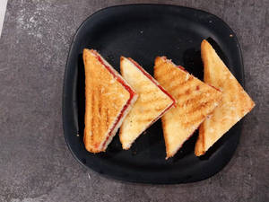 Bread Butter Jam Toast