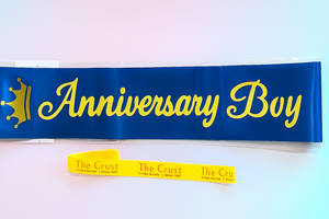Anniversary Sash