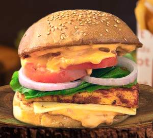 Paneer cheese burger