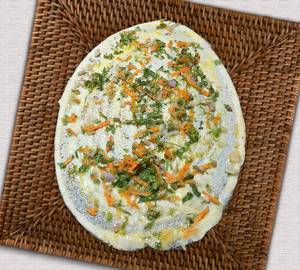 Butter plain onion dosa