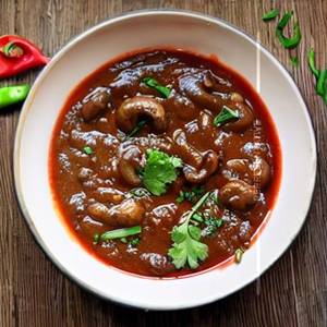 Chilli Mushroom gravy