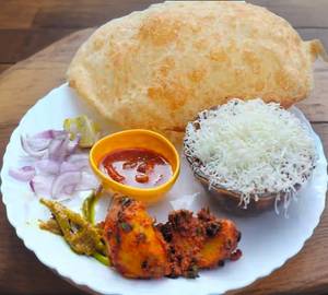 Cheese Chhole Bhature2 +