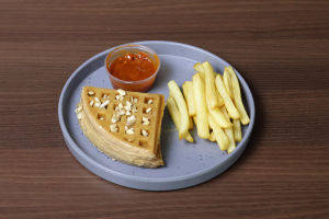 Peanut Butter Waffle & Fries Combo