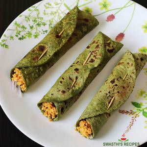 Spinach Corn Wrap