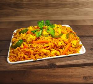 Spicy Egg Schezwan Maggi     
