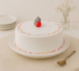 Birthday vanilla cake