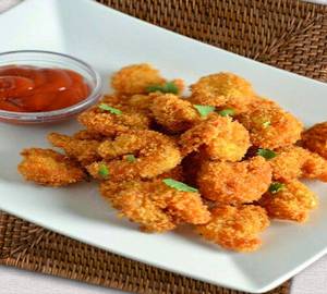 Crispy prawns