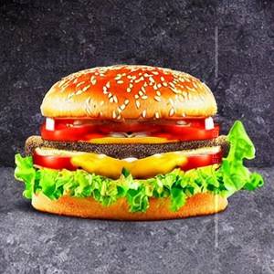 Veg surprise grilled burger