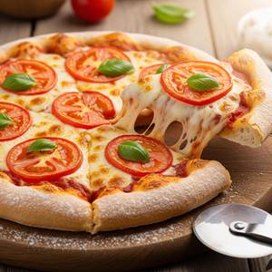 Cheese And Tomato Pizza