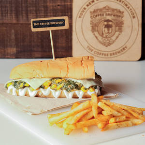 Spinach Corn Sandwich