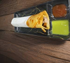 Double egg double chicken roll