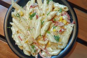 Creamy White Sauce Pasta [500 Ml, Bowl]