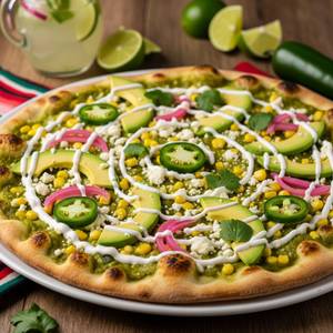 Mexican Green Pizza