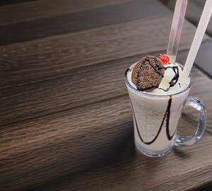 Oreo shake with icecream