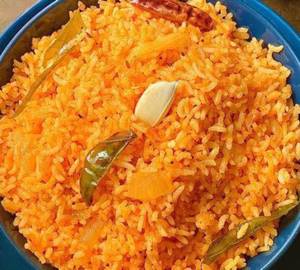 Guntur Karam Ghee Rice with Papad