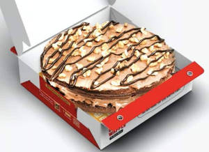 Walnut Brownie Waffle Cake [Double Layer]