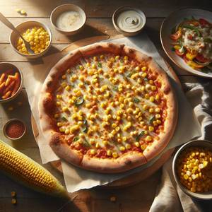 Cheese And Golden Corn Pizza