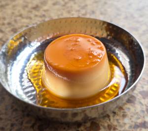 Veg Caremel custard 