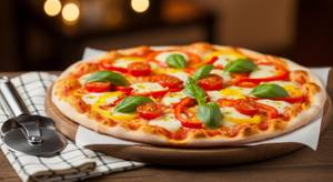 Capsicum Tomato Pizza