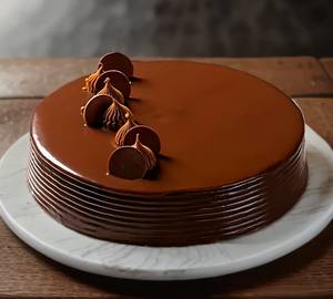Eggless truffle cake(9)