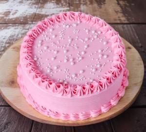 Eggless strawberry cake(7) 