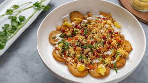 Simple Papdi Chaat