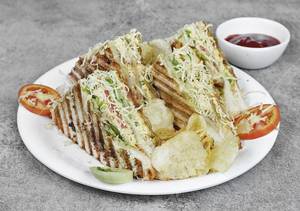 Special Veg Grilled Cheese Sandwich