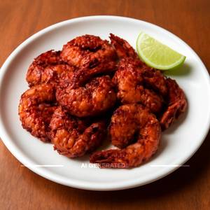 Prawns Chilli Fried (Coated)