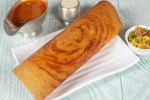Onion Rava Masala Dosa