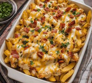 Chicken Loaded French Fries