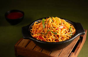 Schezwan Veg Noodles