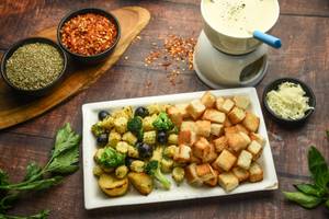 Cheese Fondue [Serves 2]